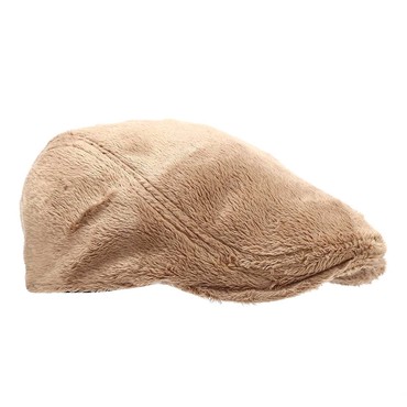 Unisex Vintage Plush Fleece Chic Forward Hat Warm Beret