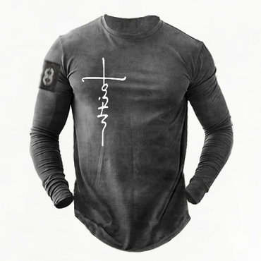 Mens Casual Retro Outdoor Chic Tactical T-shirts