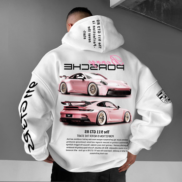 Oversize Sports Car 911 Chic Gt3rs Hoodie