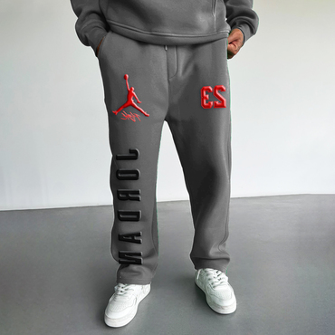 Unisex Jumpman Basketball Print Chic Sport Sweatpants