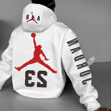 Unisex Basketball Game Stars Chic Sports Fitness Printed Casual Autumn And Winter Oversized Hoodies