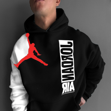 Unisex Basketball Print Casual Chic Hoodie