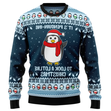 It's Penguin Ugly Christmas Chic Sweatshirt