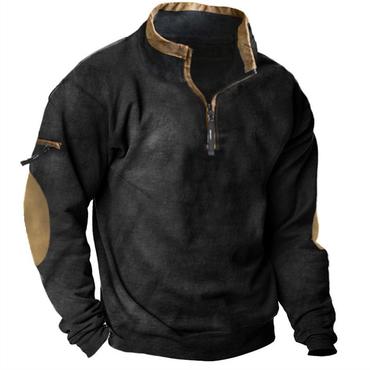 Men's Outdoor Tactical Quarter Chic Zip Sweatshirt