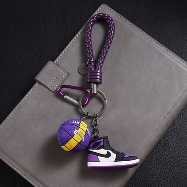 Mini Basketball Shoes Chic Keychain