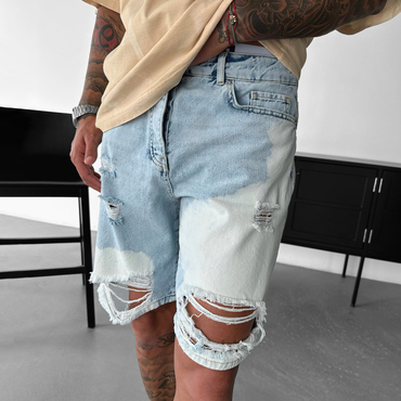 Washed Short Jeans Chic