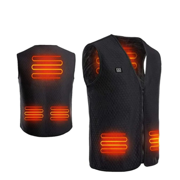 Usb Rechargeable Warm Electrically Chic Heated Vest Outdoor Hiking For Men And Women Hunting Camping Skiing Riding