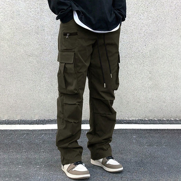 Men's Multiple Pockets Outdoor Chic Leisure Retro Cargo Pants