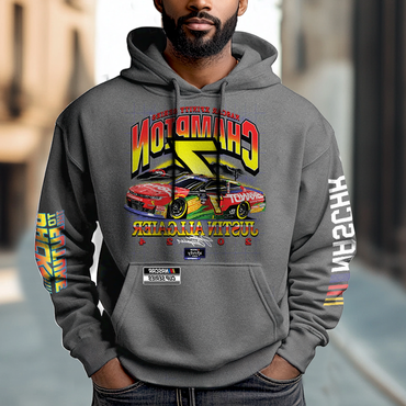 Justin Allgaier 2024 Official Chic Nascar Xfinity Series Champion Hoodie