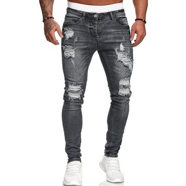 Men's Stylish Sporty Casual Chic Sporty Streetwear Comfort Jeans Trousers Denim Daily Sports Pants