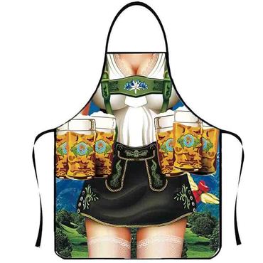 2 Pcs Oktoberfest Apron Chic German Oktoberfest Dress Novelty Aprons