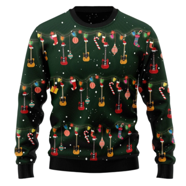 Unisex Christmas Story Print Chic Crew Neck Ugly Christmas Gift Sweatshirt