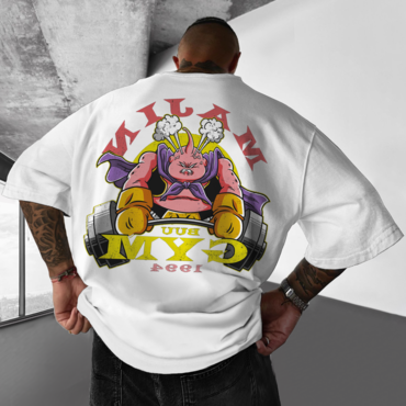 Unisex Dbz Printed Chic T-shirt