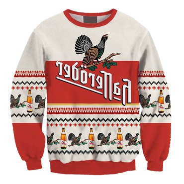 Unisex Hasserder Pils Drink Chic Printed Christmas Sweatshirt