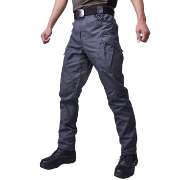 Men's Outdoor Tactical Plaid Chic Fabric Ix9 Trousers