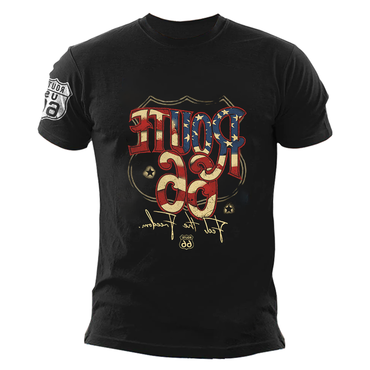 Unisex Route66 Vintage Outdoor Chic Leisure T-shirt