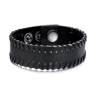 Punk Rock Hip Hop Chic Bracelet Leather Weave Bracelet