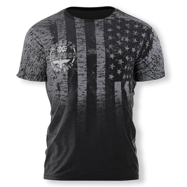 Men's American Flag Eagle Print Chic Daily Short Sleeve Crew Neck T-shirt
