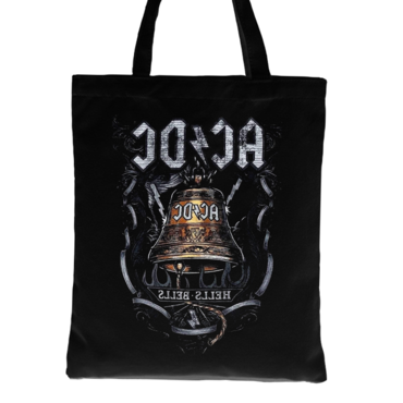 Acdc Bell Rings Rock Chic Punk Casual Tote Bag Canvas Bag