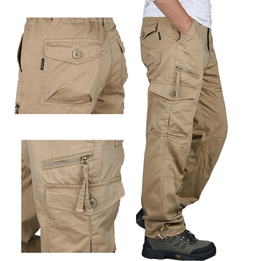 Men's Outdoor Multi Pocket Chic Cotton Cargo Pants