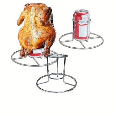 1pc Beer Can Chicken Chic Holder,outdoor Camping ,vertical Chicken Rack,stainless Steel Chicken Racks For Bbq,grilling Roast