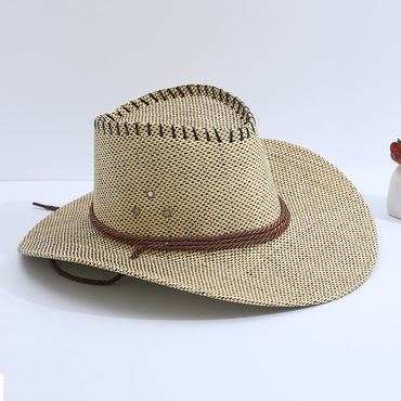 Men's Vintage Western Cowboy Chic Sun Hat