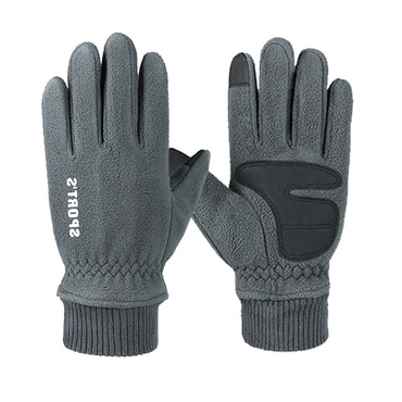 Men's Polar Fleece Windproof Chic Outdoor Warm Gloves