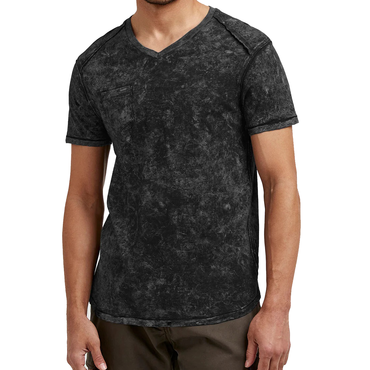 Men's Printed Everyday V Neck Chic Short Sleeve T-shirt