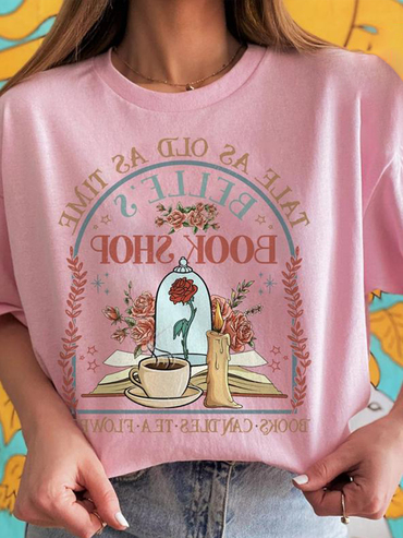 Tale As Old As Chic Time Belle's Book Shop Shirt