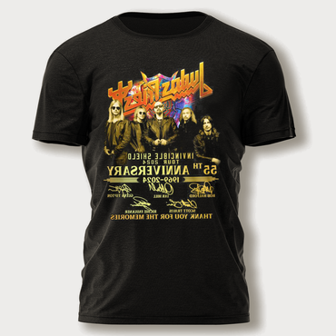 Men's Judas Priest Rock Chic Band Print Daily Short Sleeve Crew Neck T-shirt