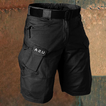 Men's Outdoor American Elements Chic Tactical Sports Training Shorts