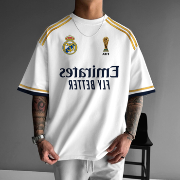Real Madrid Fc Jersey Chic Tee
