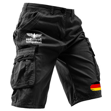 Men's Germany Deutsche Herren Chic National Flag Print Shorts