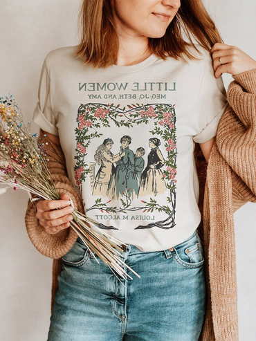 Little Women Shirt - Chic English Literature Gift