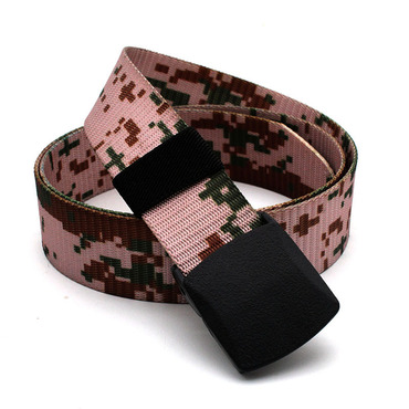 Men's Tactical Nylon Canvas Chic Outdoor Training Casual Belt