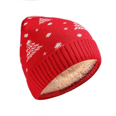 Christmas Fleece Warm Thickened Chic Hat