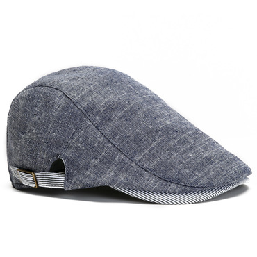 Men's Belle British Cotton Chic Linen Breathable Simple Casual Hat