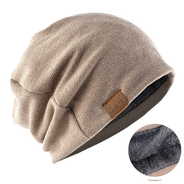 Men Vintage Warm Knitted Chic Beanie Hat Outdoor Tactical Hat