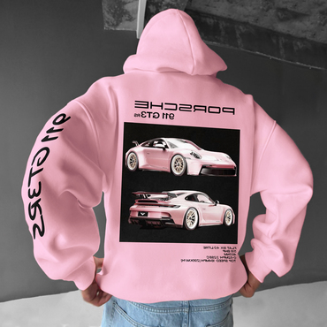 Oversize Sports Car 911 Chic Gt3rs Hoodie