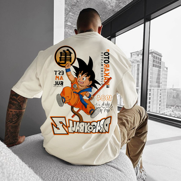 Unisex Oversized Goku Boy Chic T-shirt