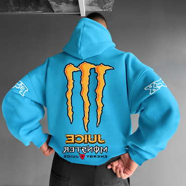 Oversize Energy Drink Style Chic Hoodie