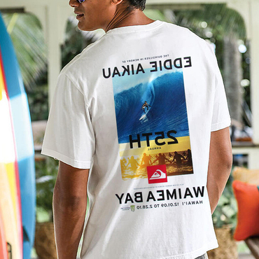Men's Vintage Quiksilver Beach Chic Surf T-shirt
