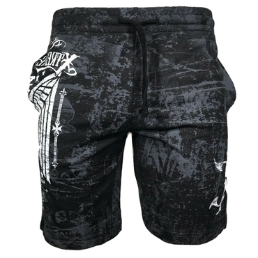 Men's Connect Athletic Fighter Chic Mma Print Shorts