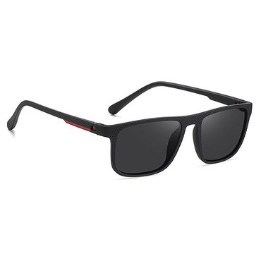 Men's Retro Beach Surf Chic Trend Square Frame Sunshade Anti-uv Sports Polarized Sunglasses
