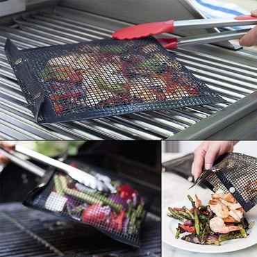 Reusable Non-stick Bbq Chic Mesh Grill Bags