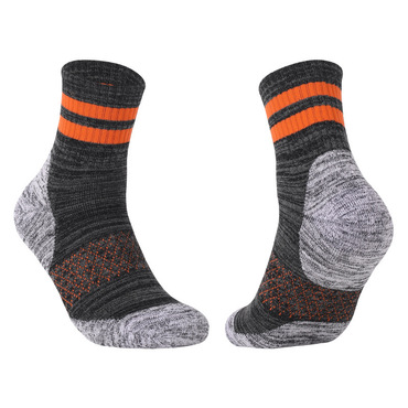 Outdoor Sports Socks Thickened Chic Towel Bottom Hiking Socks Sweat-absorbent Mid-calf Sports Running Socks