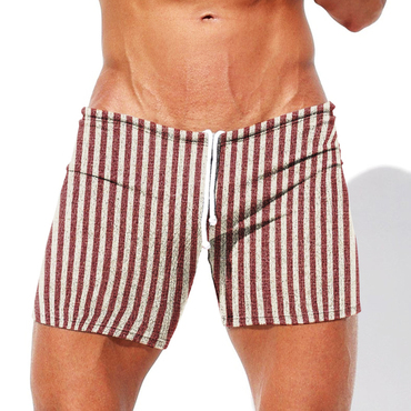 Men's Striped Sexy Tight Chic Shorts