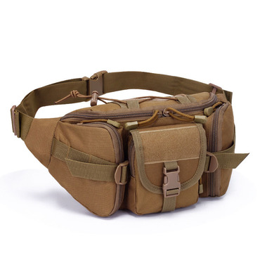 Men's Waist Bag Outdoor Chic Military Tactical Sports Large Capacity Waterproof Cycling Travel Running Multifunctional Bag