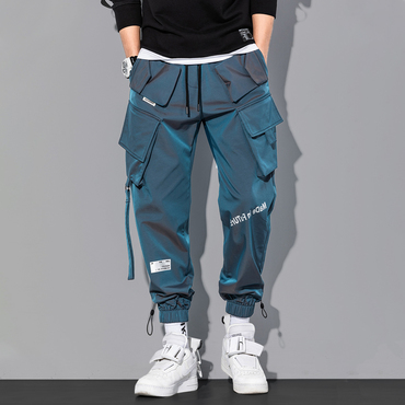 Trendy Thickened Multi-pocket Hip-hop Chic Trousers
