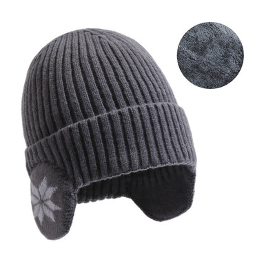 Men's Outdoor Cycling Warm Chic Ear Protection Windproof Knitted Hat